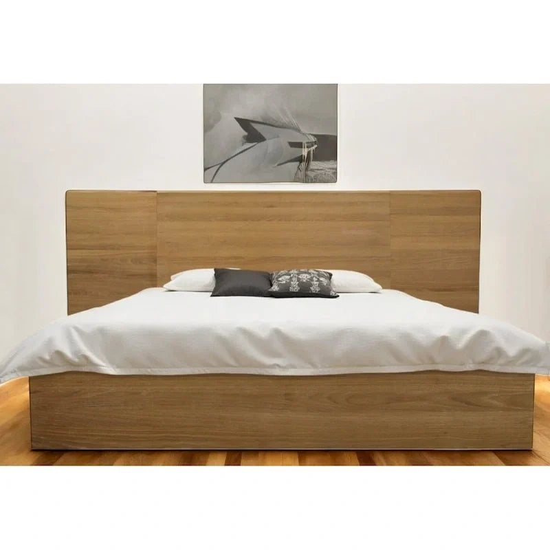 Natural Wood California King Bed Frame