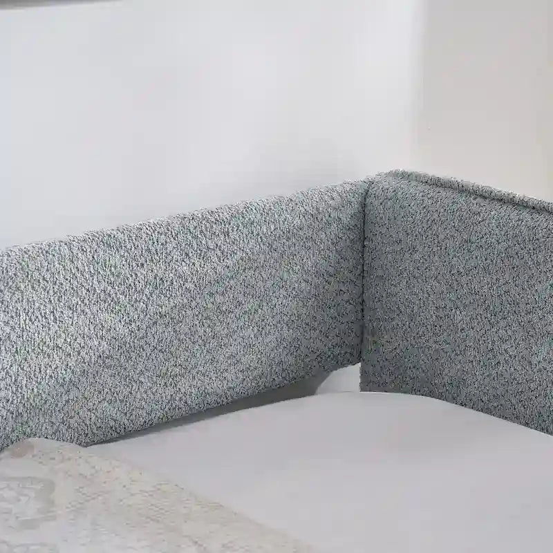 Podwójne łóżko dzienne Boucle z wysuwanym łóżkiem