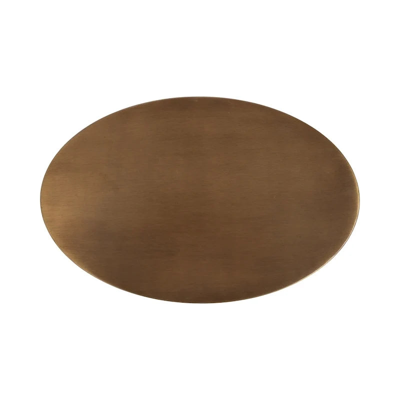 Minimalist Black C Shape Round Side Table Metal Sofa Accent Table