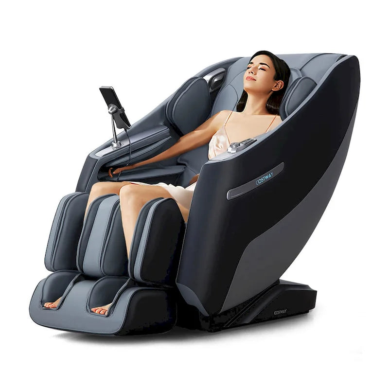 Track Full Body Massage Chair with Waist