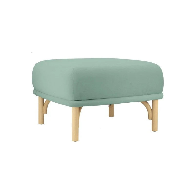 Pouf sontuoso imbottito in velluto