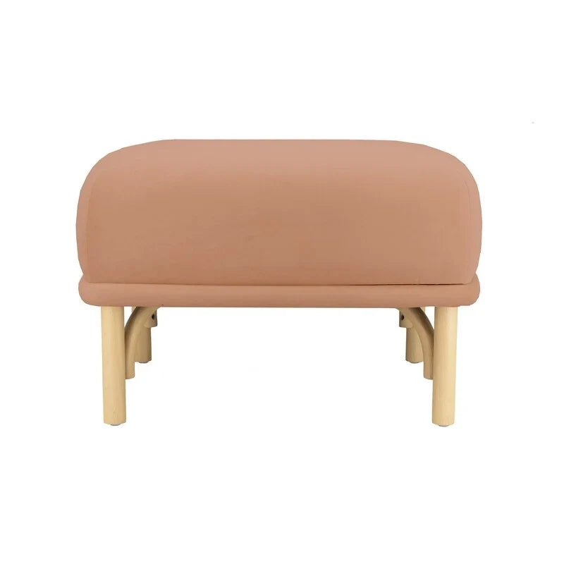 Pouf sontuoso imbottito in velluto