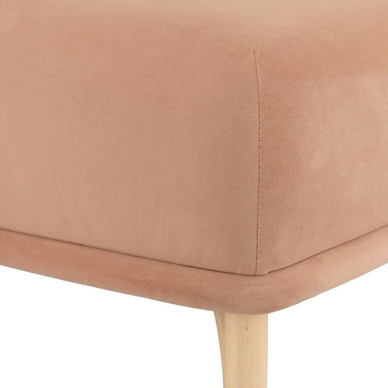 Pouf sontuoso imbottito in velluto
