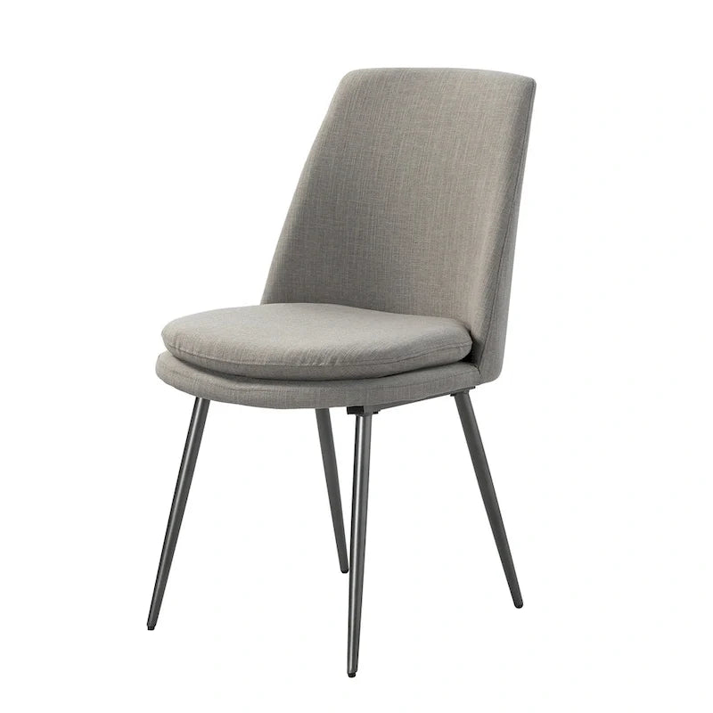 Sedie da pranzo moderne e contemporanee con gambe in metallo