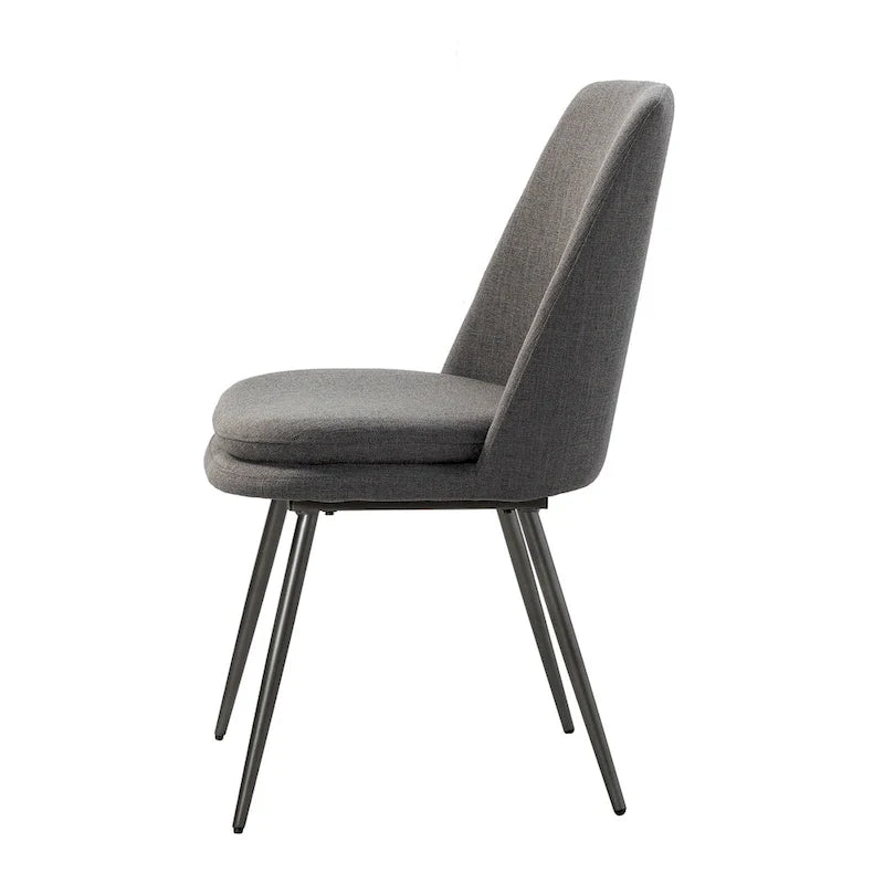 Sedie da pranzo moderne e contemporanee con gambe in metallo