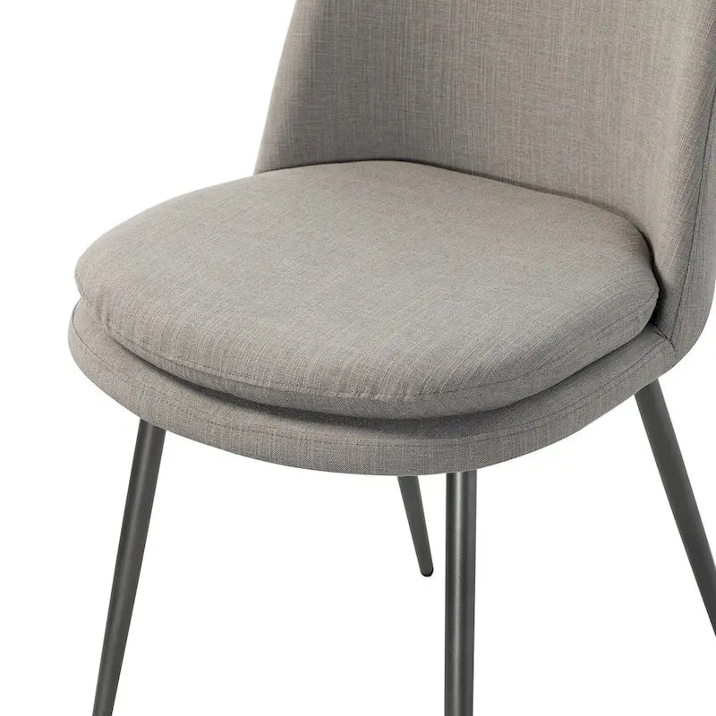 Sedie da pranzo moderne e contemporanee con gambe in metallo