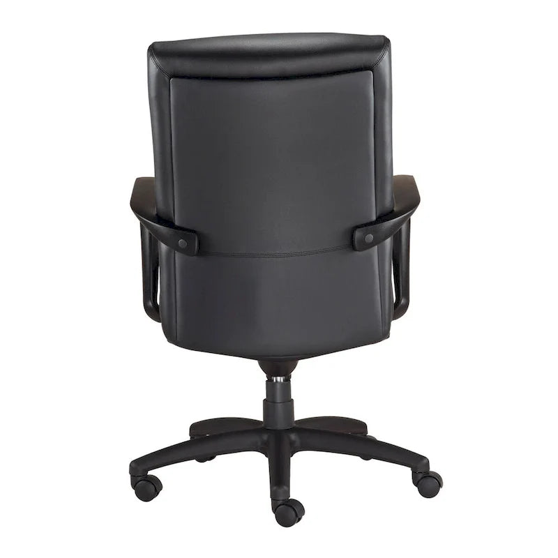 High Back Faux Leather Executive Chair Adjustable Swivel Office Chair