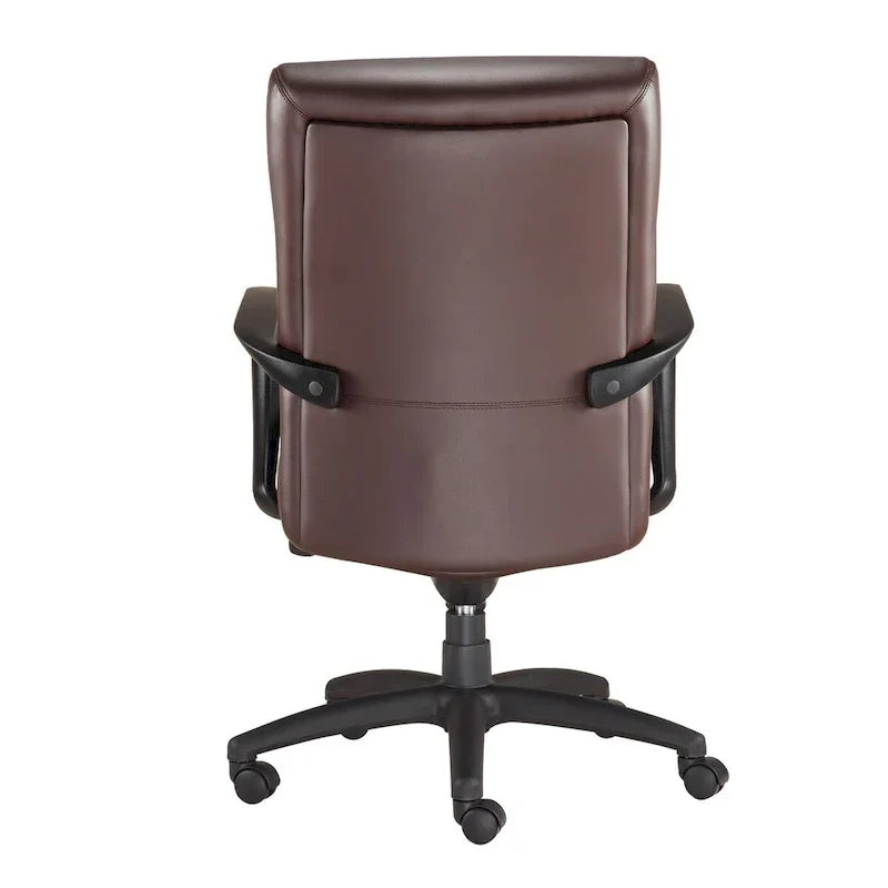 High Back Faux Leather Executive Chair Adjustable Swivel Office Chair