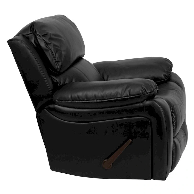 Fotel bujany z funkcją relaksu w nowoczesnym stylu