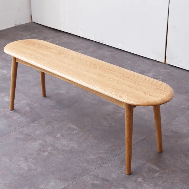 Legno di rovere naturale per panca da pranzo